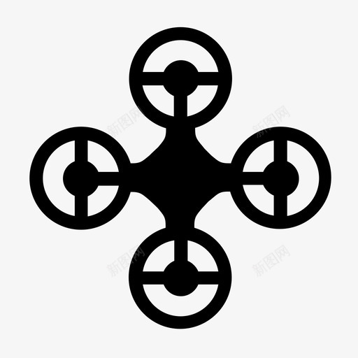 无人机照相机直升机图标svg_新图网 https://ixintu.com 技术 无人机 未来技术 照相机 直升机 间谍