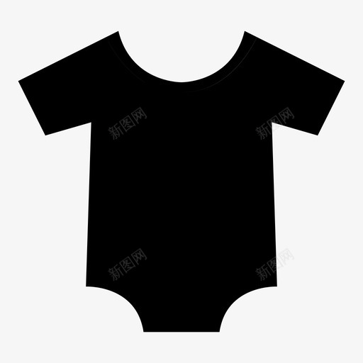 婴儿连体衣婴儿服装衣服图标svg_新图网 https://ixintu.com 婴儿 婴儿服装 婴儿连体衣 衣服