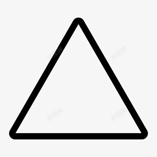 三角形图案物体图标svg_新图网 https://ixintu.com 三角形 图案 形状 物体