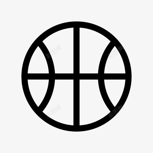 篮球比赛nba图标svg_新图网 https://ixintu.com nba 体育 比赛 篮球