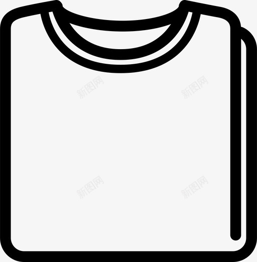 采购产品t恤衣服简单的t恤图标svg_新图网 https://ixintu.com 简单的t恤 衣服 衬衫 采购产品t恤