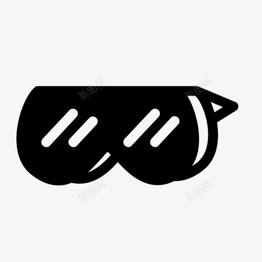 护目镜眼镜面罩图标svg_新图网 https://ixintu.com 内脏科学立体款式 安全眼镜 护目镜 毒素 眼镜 防护眼镜 面罩