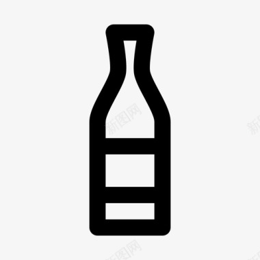 cava酒精瓶子图标图标