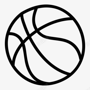 篮球比赛运动图标图标