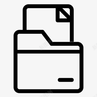 文件夹文件列表图标图标