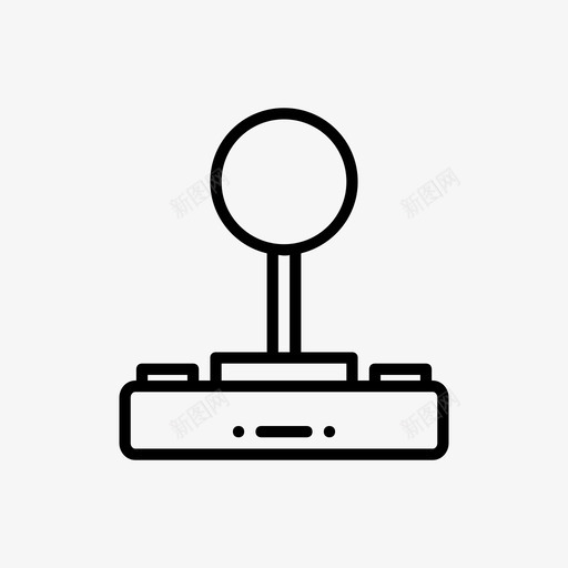 游戏杆游戏机控制器图标svg_新图网 https://ixintu.com 控制器 游戏控制器 游戏机 游戏杆 电脑硬件线
