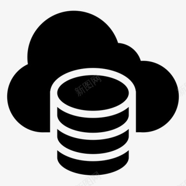 云数据库网络服务器图标图标