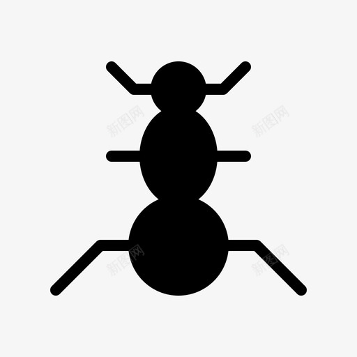 蚂蚁虫子杂七杂八图标svg_新图网 https://ixintu.com 杂七杂八 虫子 蚂蚁