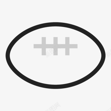 橄榄球游戏玩图标图标
