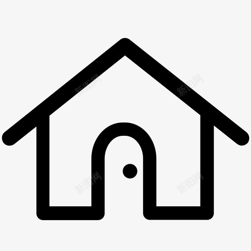 家家甜蜜的家房子图标svg_新图网 https://ixintu.com 基本设置2 家 家甜蜜的家 小屋 房地产 房子