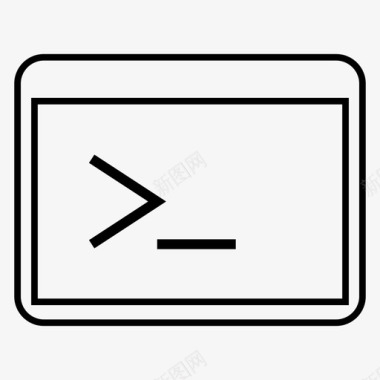 代码编码控制台图标图标