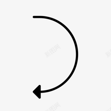 箭头圆圆形图标图标