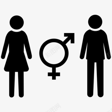 性别民主平等图标图标