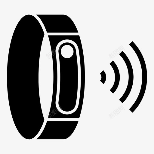 智能手表小工具无线图标svg_新图网 https://ixintu.com 小工具 无线 智能手表 消费电子标志符号 腕表