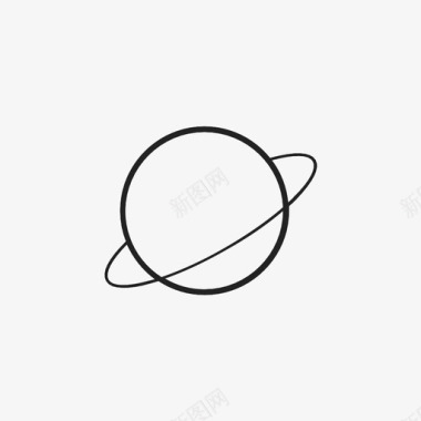土星星系行星图标图标