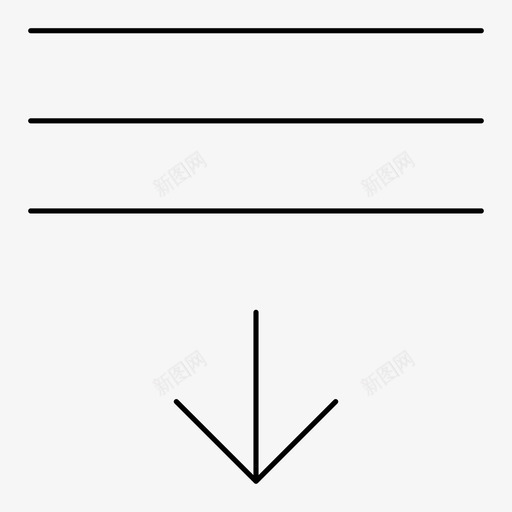 开放式段落空间行文字图标svg_新图网 https://ixintu.com 开放式段落空间 文字 文字处理 行