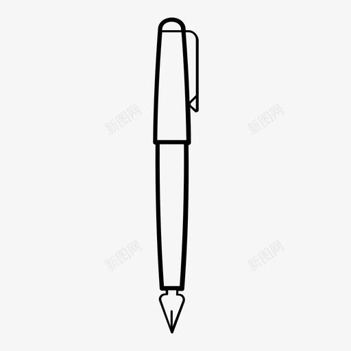 采购产品钢笔钢笔图形图标svg_新图网 https://ixintu.com 书写 办公桌 办公用品 图形 采购产品钢笔 钢笔