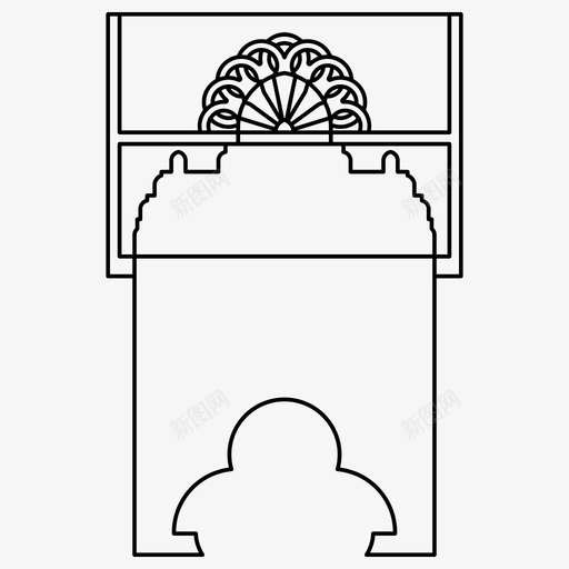 伊斯兰图案阿拉伯花纹艺术图标svg_新图网 https://ixintu.com 伊斯兰图案 图案 斋月 清真寺 艺术 阿拉伯花纹