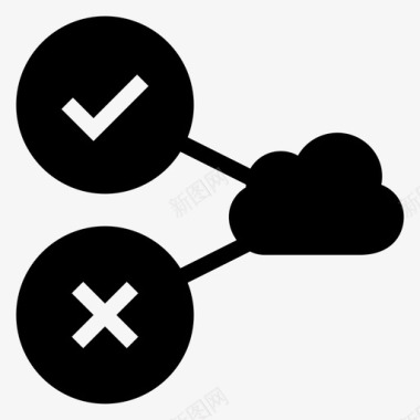 云链接连接internet图标图标