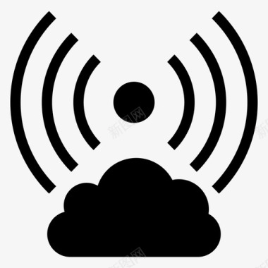 云wifi网络信号图标图标
