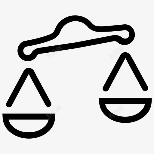 天平商务司法图标svg_新图网 https://ixintu.com 司法 商务 商务和金融概要 天平 法律