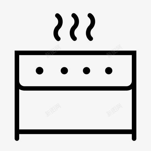烧烤烹饪户外图标svg_新图网 https://ixintu.com 户外 烧烤 烹饪