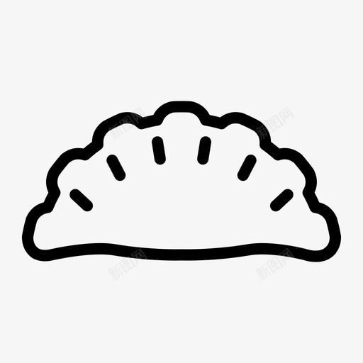 烤馅饼烹饪面团图标svg_新图网 https://ixintu.com 烤馅饼 烹饪 面团 面团制品 食物 馅饼