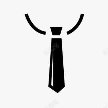 采购产品领带配件学校领带图标图标