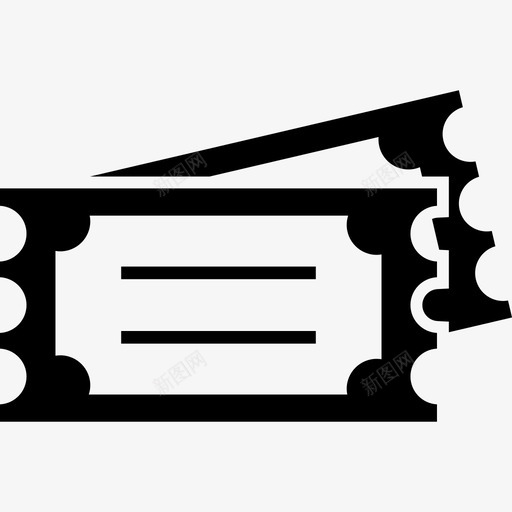 门票记录活动图标svg_新图网 https://ixintu.com 收据 活动 纸张 记录 门票