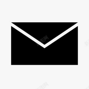 电子邮件封面信封图标图标