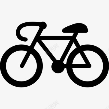 自行车比赛运动图标图标