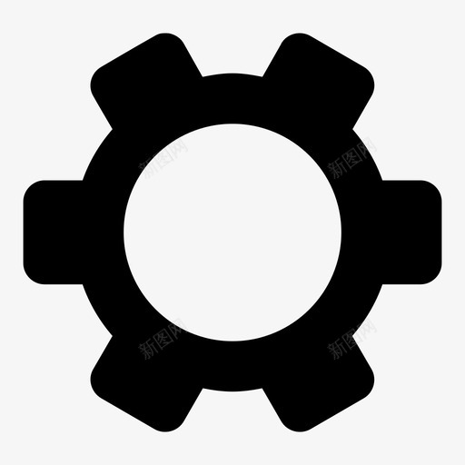 齿轮机械维修工具图标svg_新图网 https://ixintu.com 机械 维修工具 齿轮