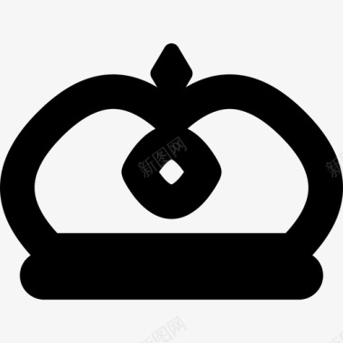 皇冠形状安卓应用程序图标图标
