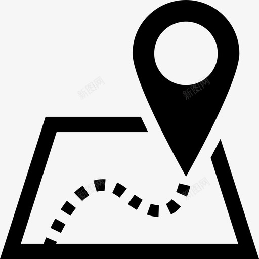地图地址目的地图标svg_新图网 https://ixintu.com 位置 地图 地图标识 地址 目的地 街道