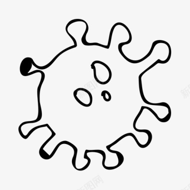 免疫病毒图标图标
