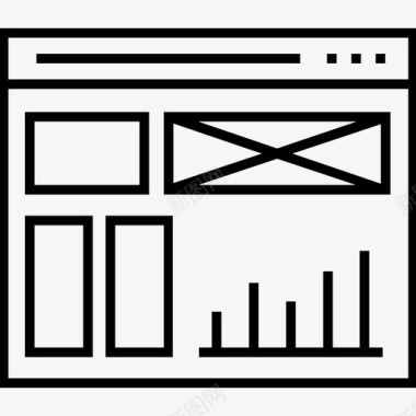 网页搜索引擎优化网页布局平面图图标图标