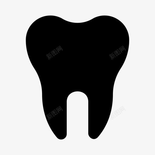 牙齿牙医下颌图标svg_新图网 https://ixintu.com mnml20 下颌 医学 牙医 牙齿 磨牙