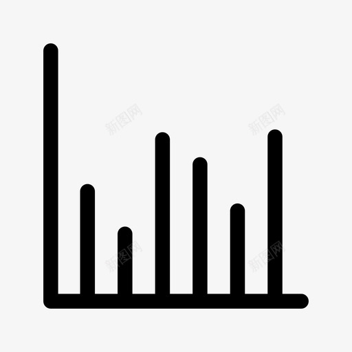 条形图数据图表图标svg_新图网 https://ixintu.com 图表 数据 条形图 结果 统计