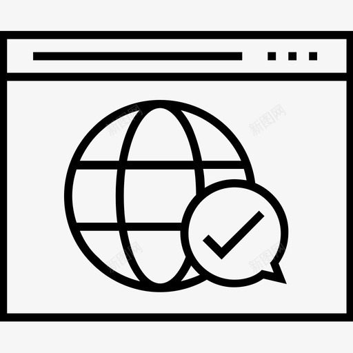 在线展示全球网络开发图标svg_新图网 https://ixintu.com 1400个网页和搜索引擎优化平面线图标 全球 在线展示 网络开发 网页