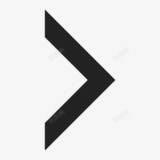 单箭头右svg_新图网 https://ixintu.com 单箭头右