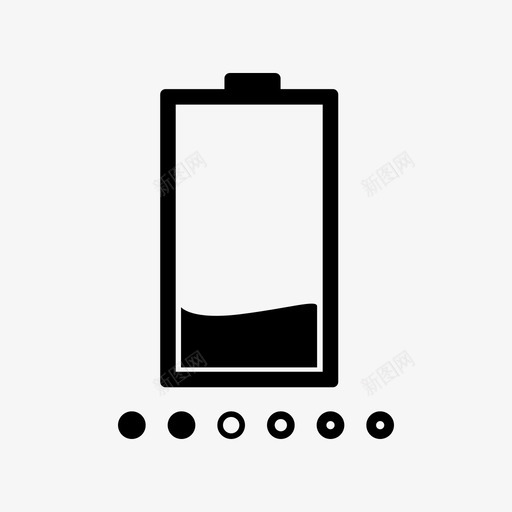 电动备用充电电池图标svg_新图网 https://ixintu.com 电动备用充电电池