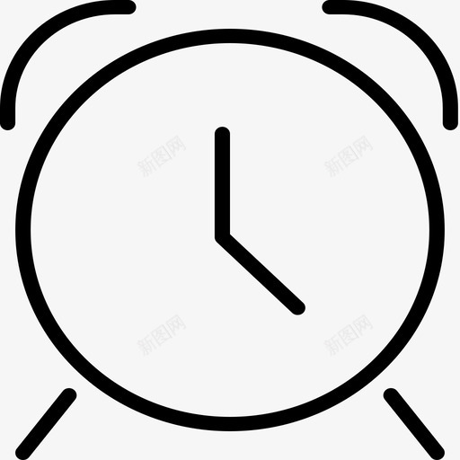 闹钟2svg_新图网 https://ixintu.com 闹钟2 alarmclock2