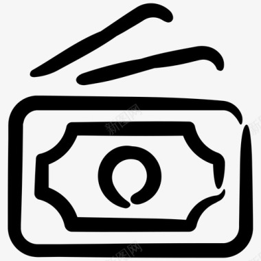 货币现金货币支付图标图标