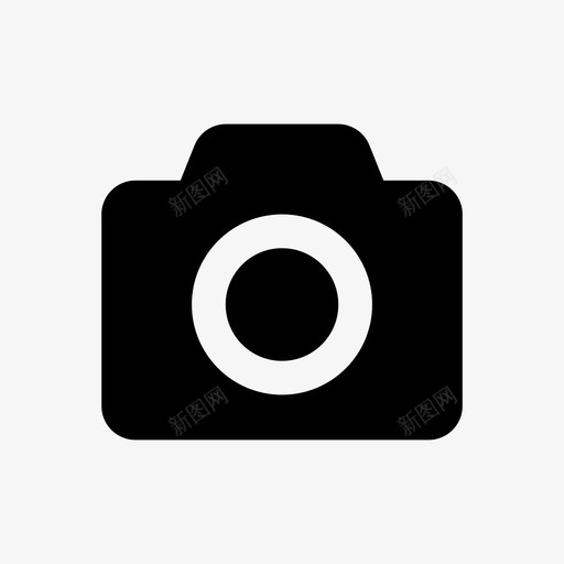 相机数码相机完美像素图标svg_新图网 https://ixintu.com 完美像素 数码相机 相机