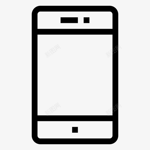 电话通讯设备图标svg_新图网 https://ixintu.com ipad iphone 业务线图标 平板电脑 电话 设备 通讯