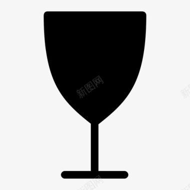 鸡尾酒杯饮料水图标图标