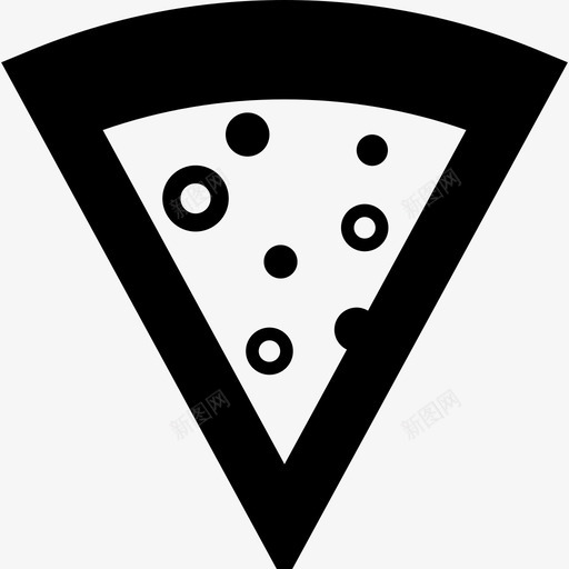 披萨片食物然后是食物图标svg_新图网 https://ixintu.com 披萨片 然后是食物 食物