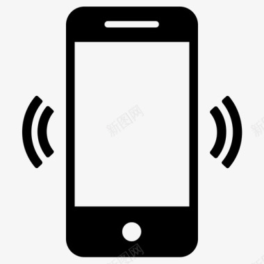 智能手机手机智能手机铃声图标图标
