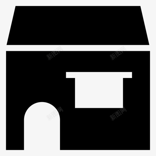 建筑城市商业图标svg_新图网 https://ixintu.com 商业 城市 建筑 建筑房地产雕文图标 房产 房屋