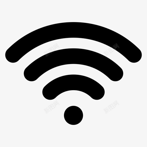 wifi计算机电子图标svg_新图网 https://ixintu.com wifi 技术 电子 网络 计算机 计算机和电子产品